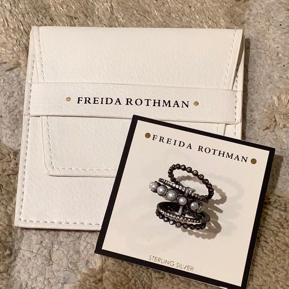 Freda Rothman 5 Stack Ring Set - Picture 4 of 7